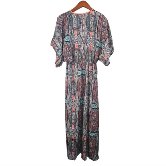 Floating Lotus Lightweight Boho Maxi Dress Size‎ Medium/Large, NWT - Picture 6 of 8